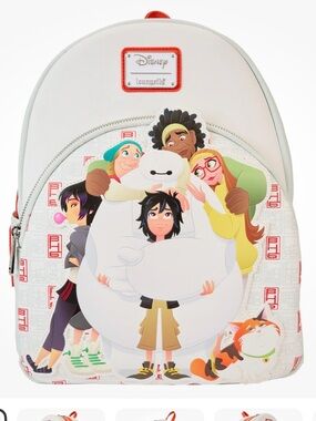 Big Hero 6 10th Anniversary Baymax
Group Hug Mini Backpack new with tags